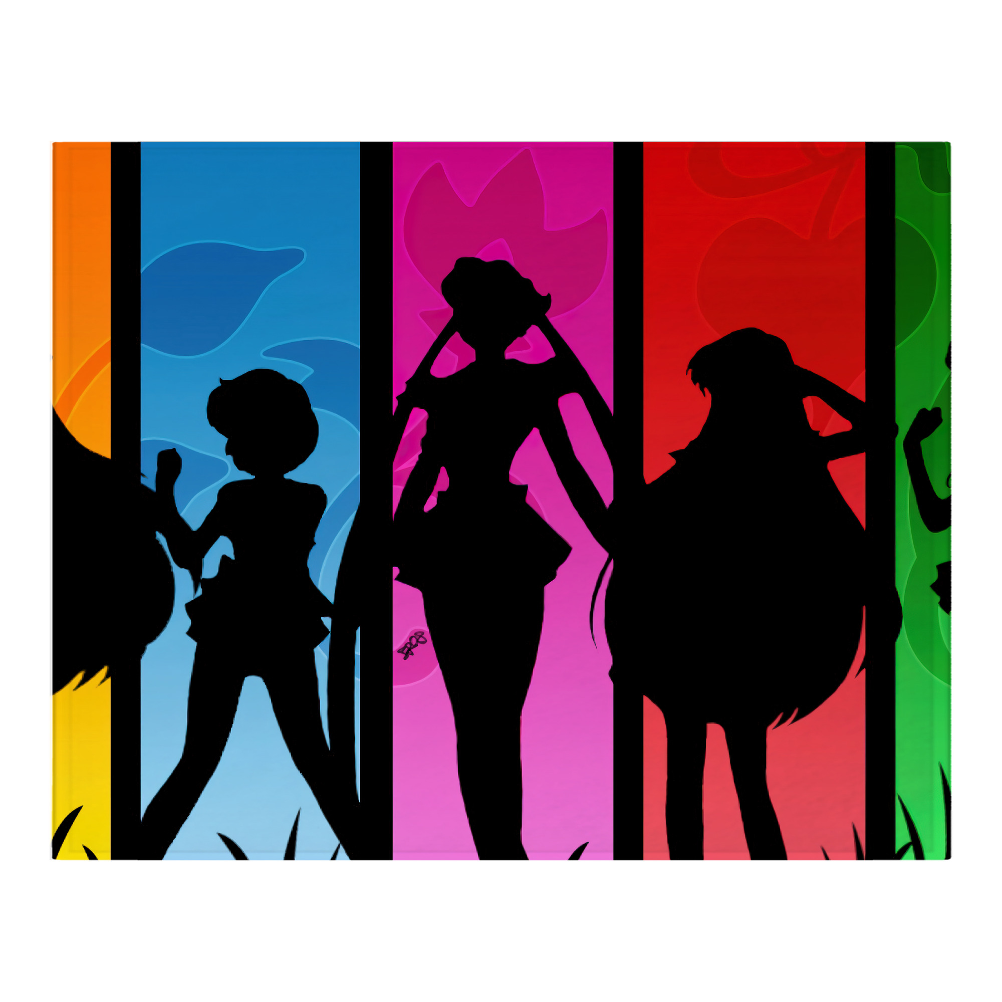 （画像用） 美少女戦士セーラームーン Sailor Moon フランネルブランケット・多サイズ対応（横型）