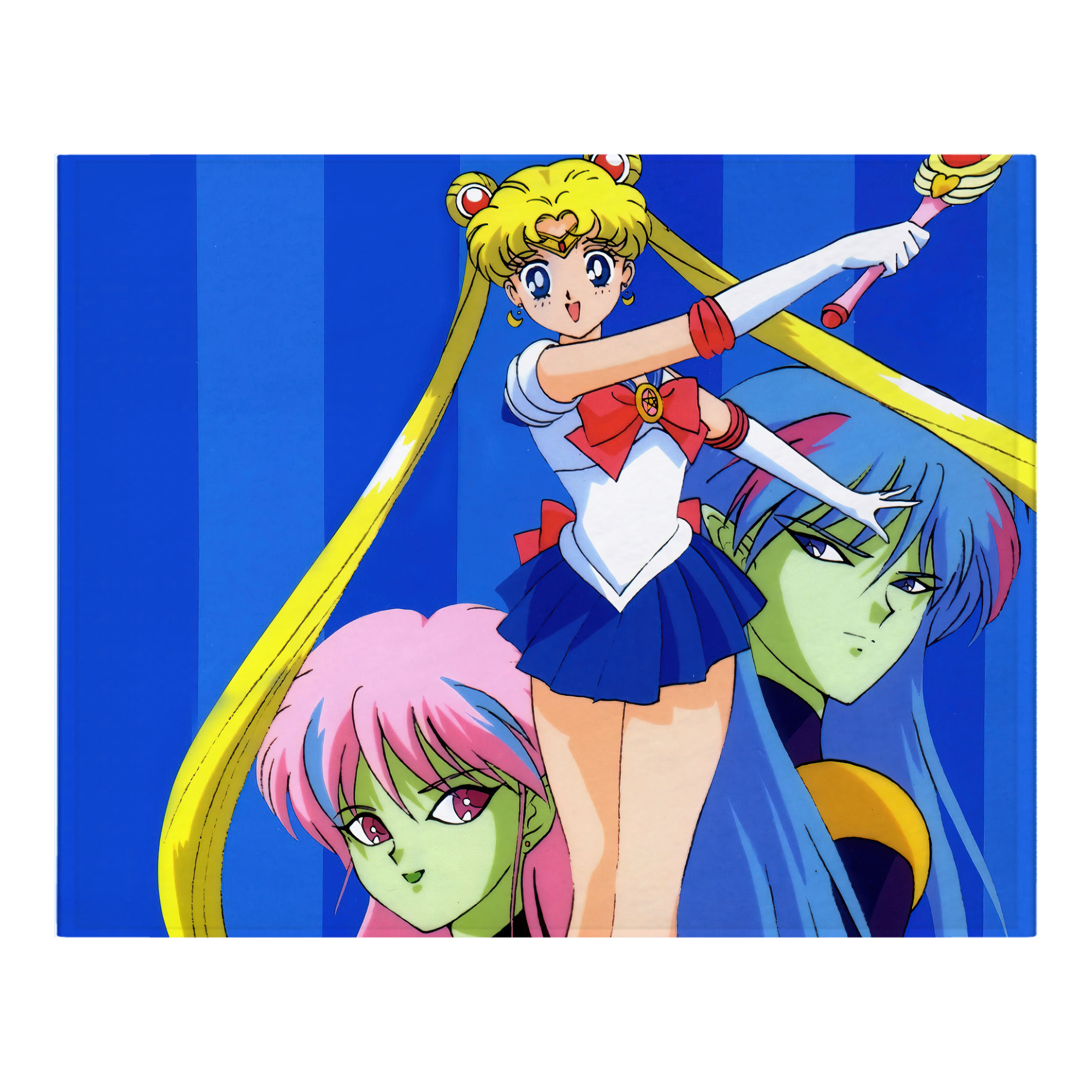 （画像用） 美少女戦士セーラームーン Sailor Moon フランネルブランケット・多サイズ対応（横型）