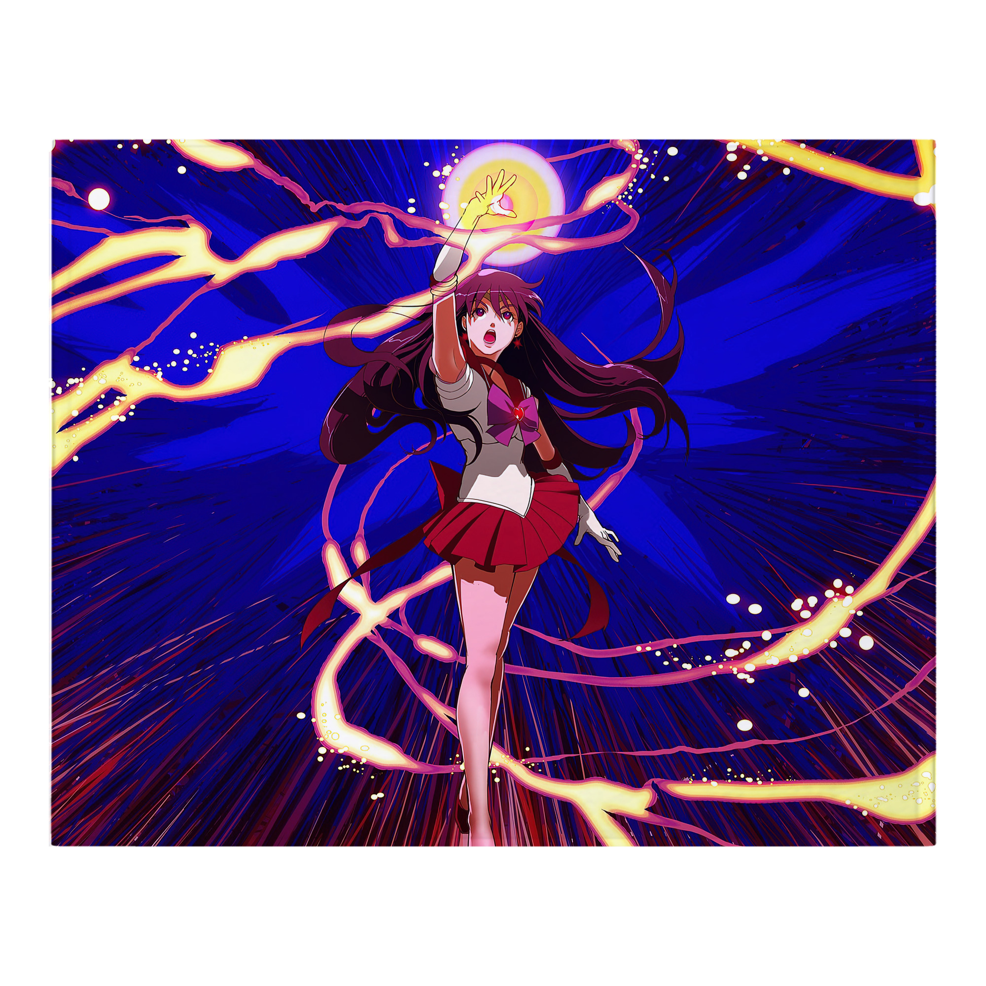 （画像用） 美少女戦士セーラームーン Sailor Moon フランネルブランケット・多サイズ対応（横型）