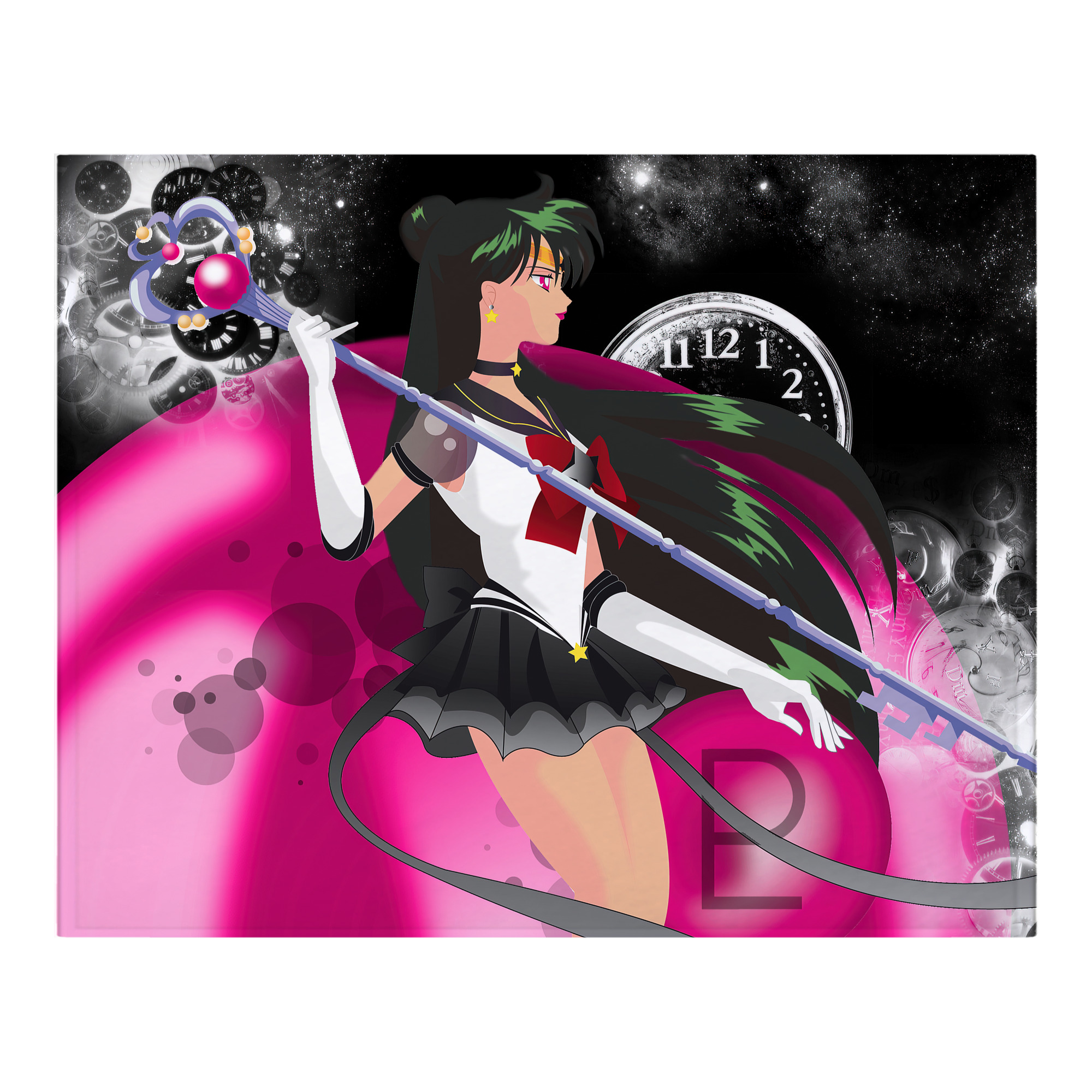 （画像用） 美少女戦士セーラームーン Sailor Moon フランネルブランケット・多サイズ対応（横型）