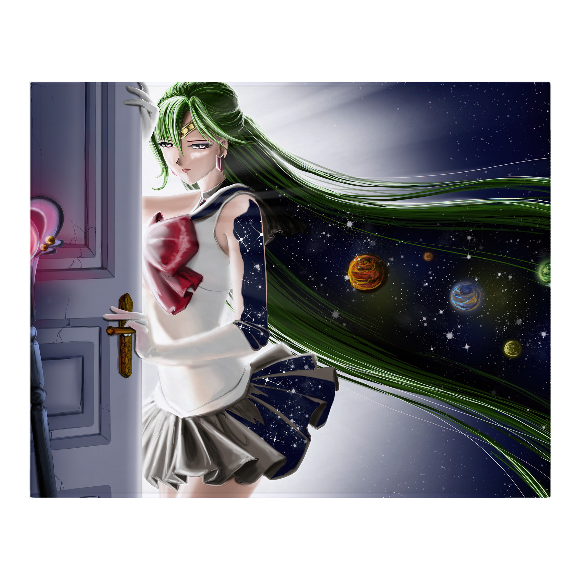 （画像用） 美少女戦士セーラームーン Sailor Moon フランネルブランケット・多サイズ対応（横型）