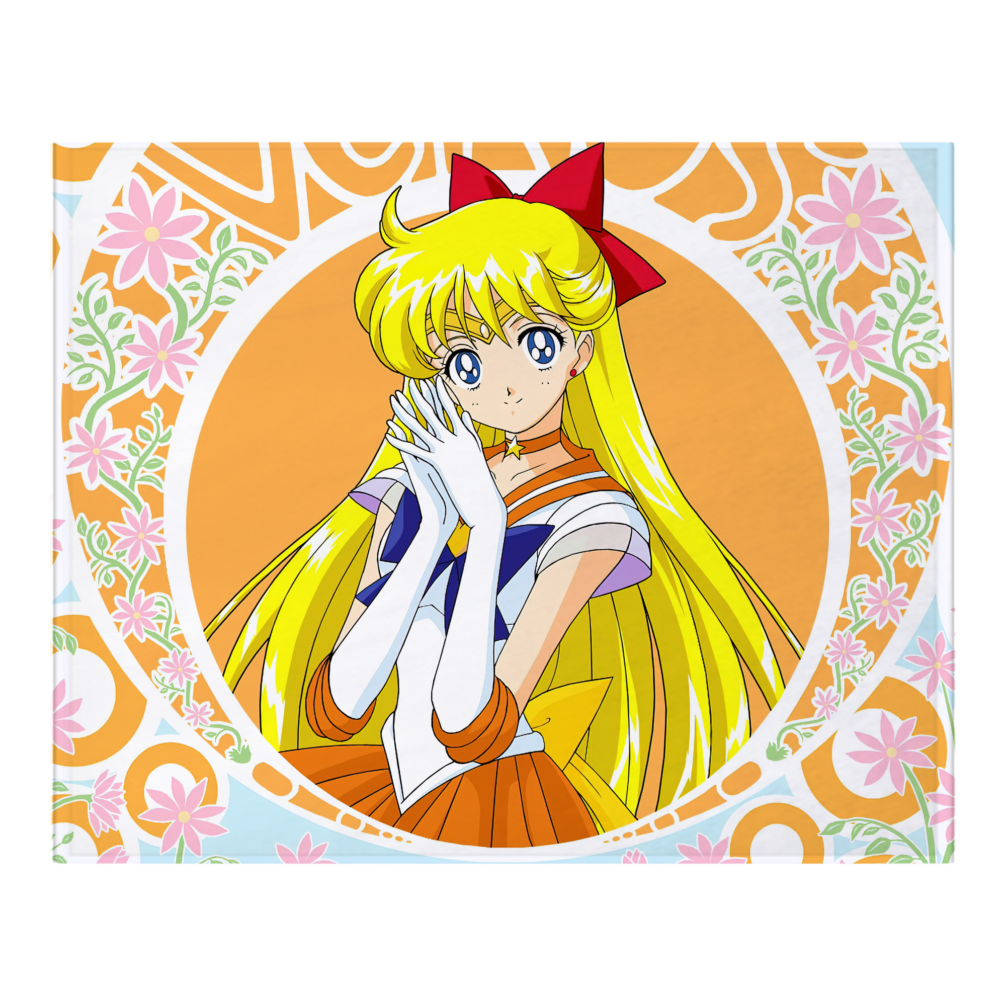 （画像用） 美少女戦士セーラームーン Sailor Moon フランネルブランケット・多サイズ対応（横型）