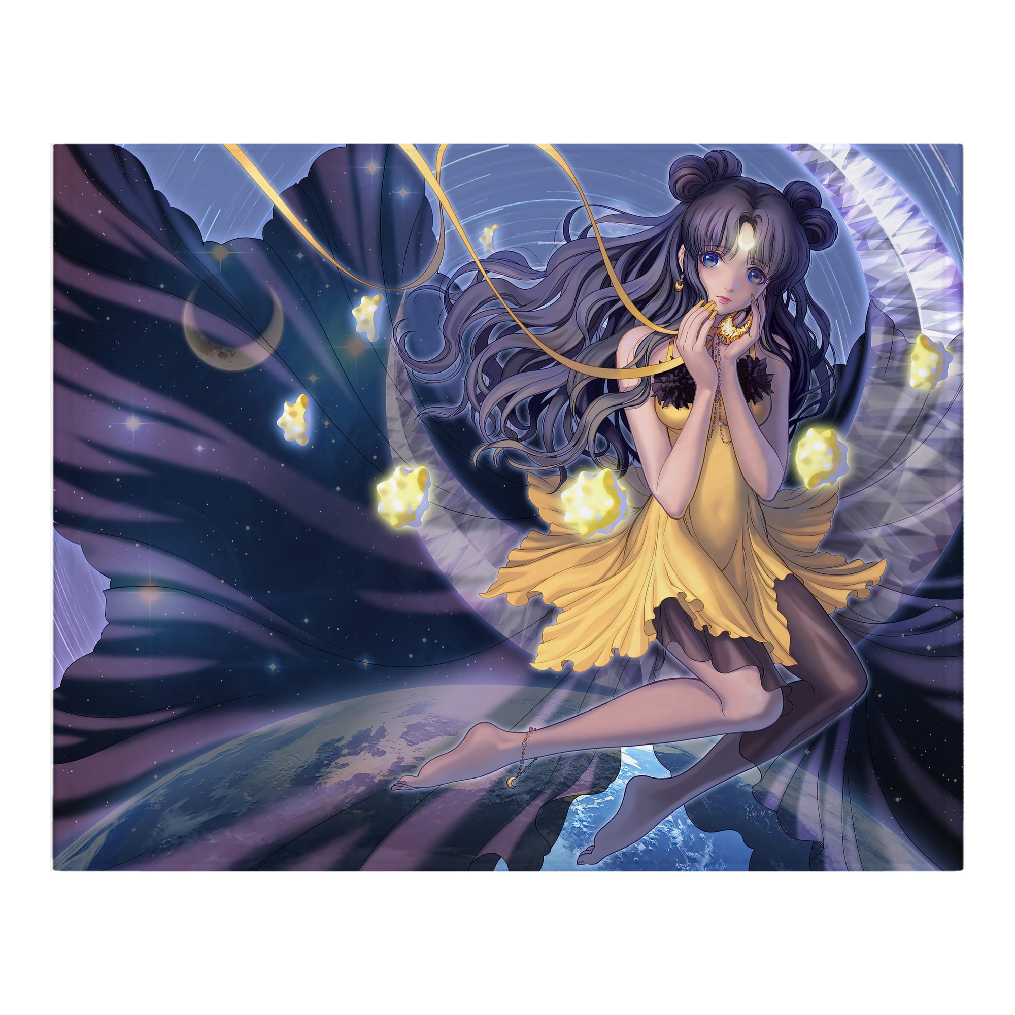 （画像用） 美少女戦士セーラームーン Sailor Moon フランネルブランケット・多サイズ対応（横型）