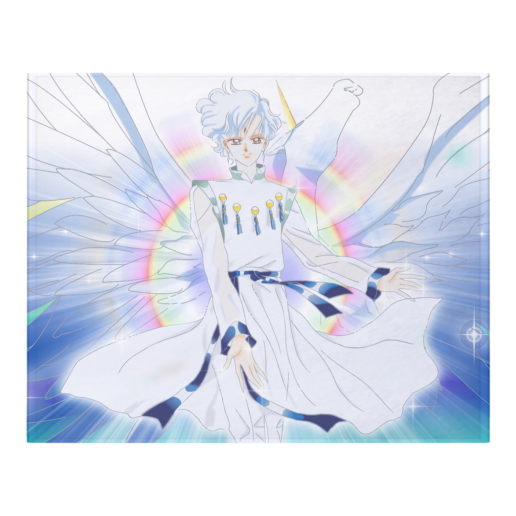（画像用） 美少女戦士セーラームーン Sailor Moon フランネルブランケット・多サイズ対応（横型）