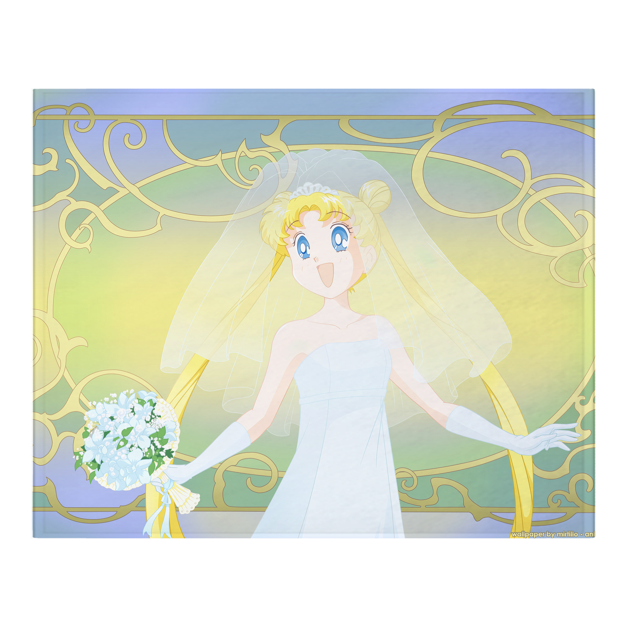 （画像用） 美少女戦士セーラームーン Sailor Moon フランネルブランケット・多サイズ対応（横型）