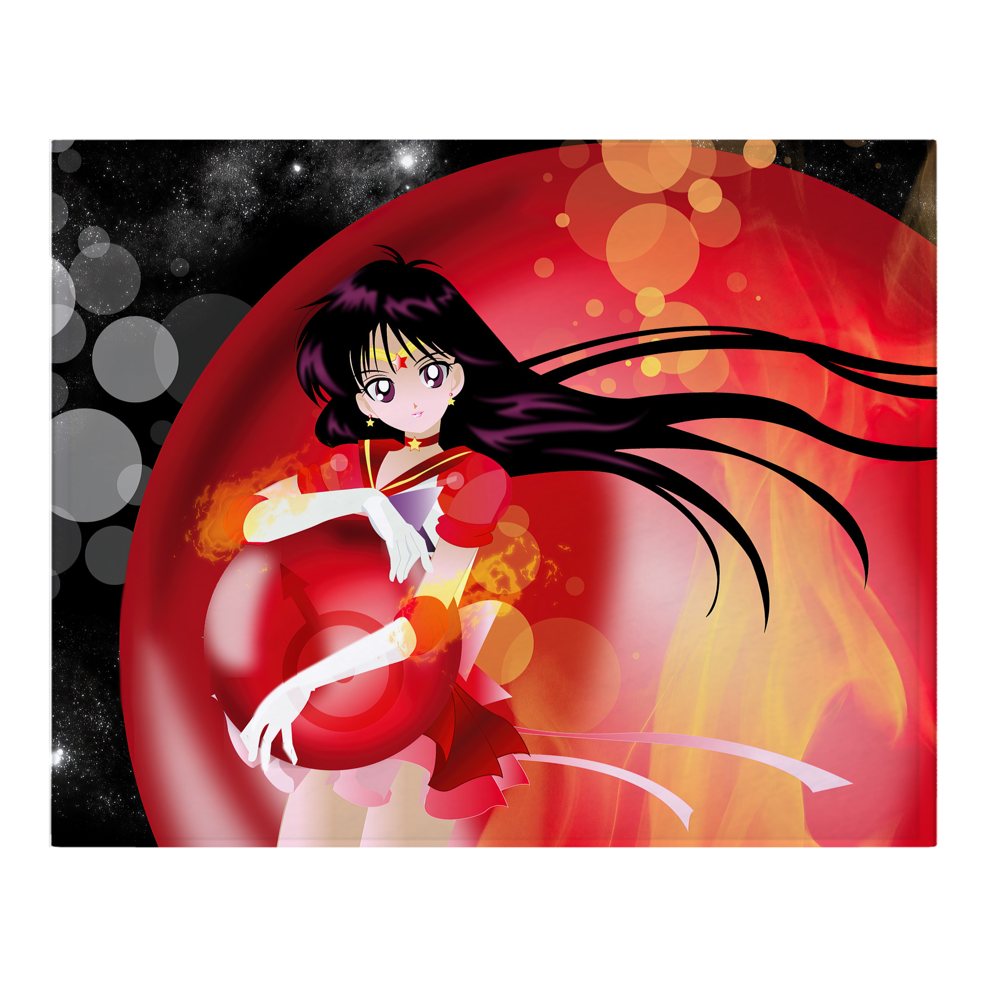 （画像用） 美少女戦士セーラームーン Sailor Moon フランネルブランケット・多サイズ対応（横型）