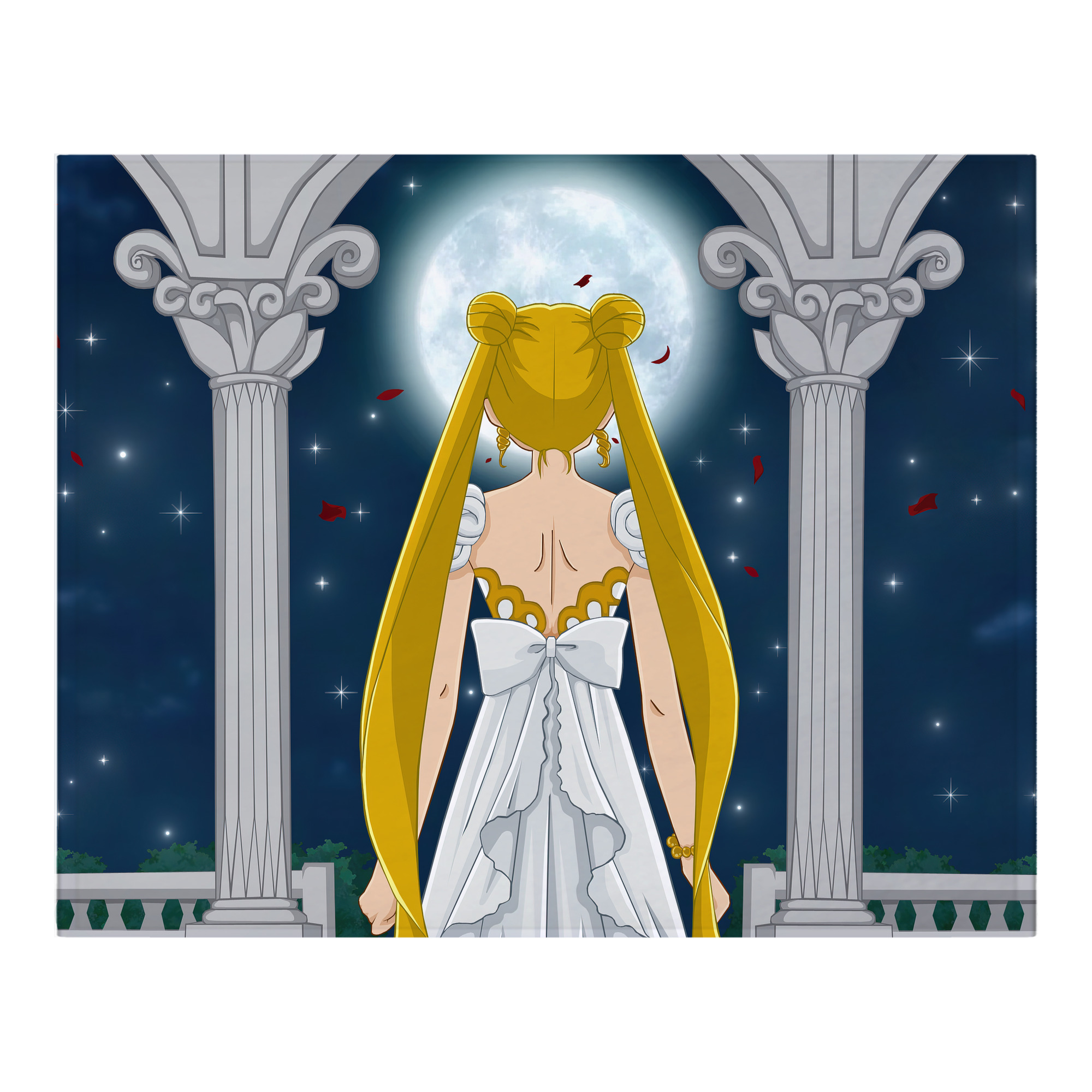 （画像用） 美少女戦士セーラームーン Sailor Moon フランネルブランケット・多サイズ対応（横型）