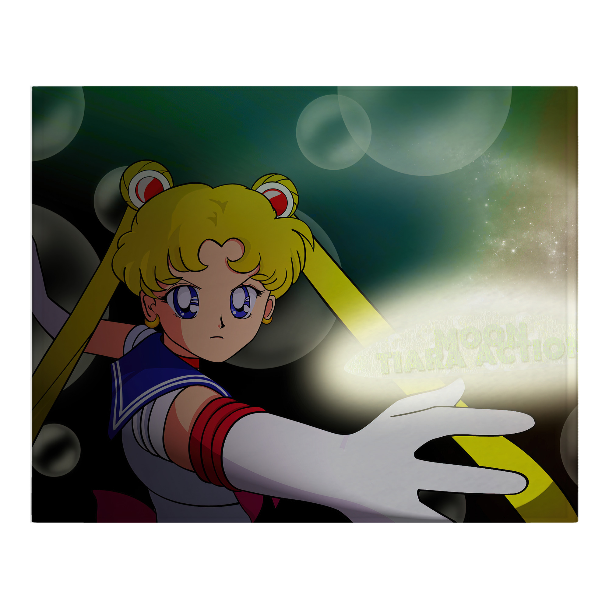 （画像用） 美少女戦士セーラームーン Sailor Moon フランネルブランケット・多サイズ対応（横型）