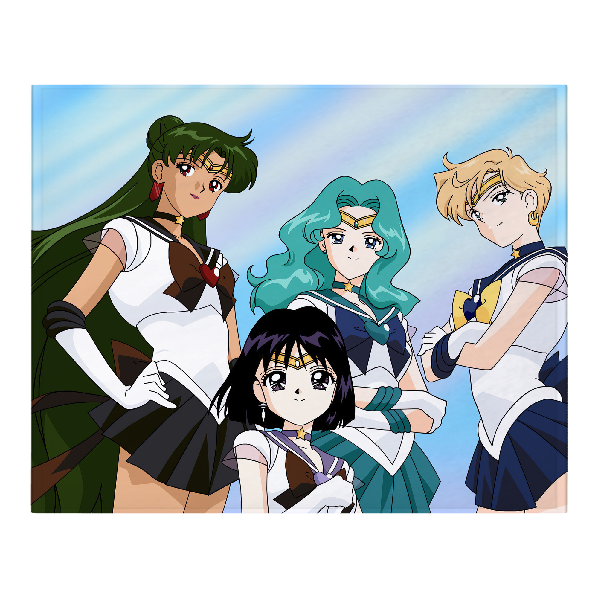 （画像用） 美少女戦士セーラームーン Sailor Moon フランネルブランケット・多サイズ対応（横型）