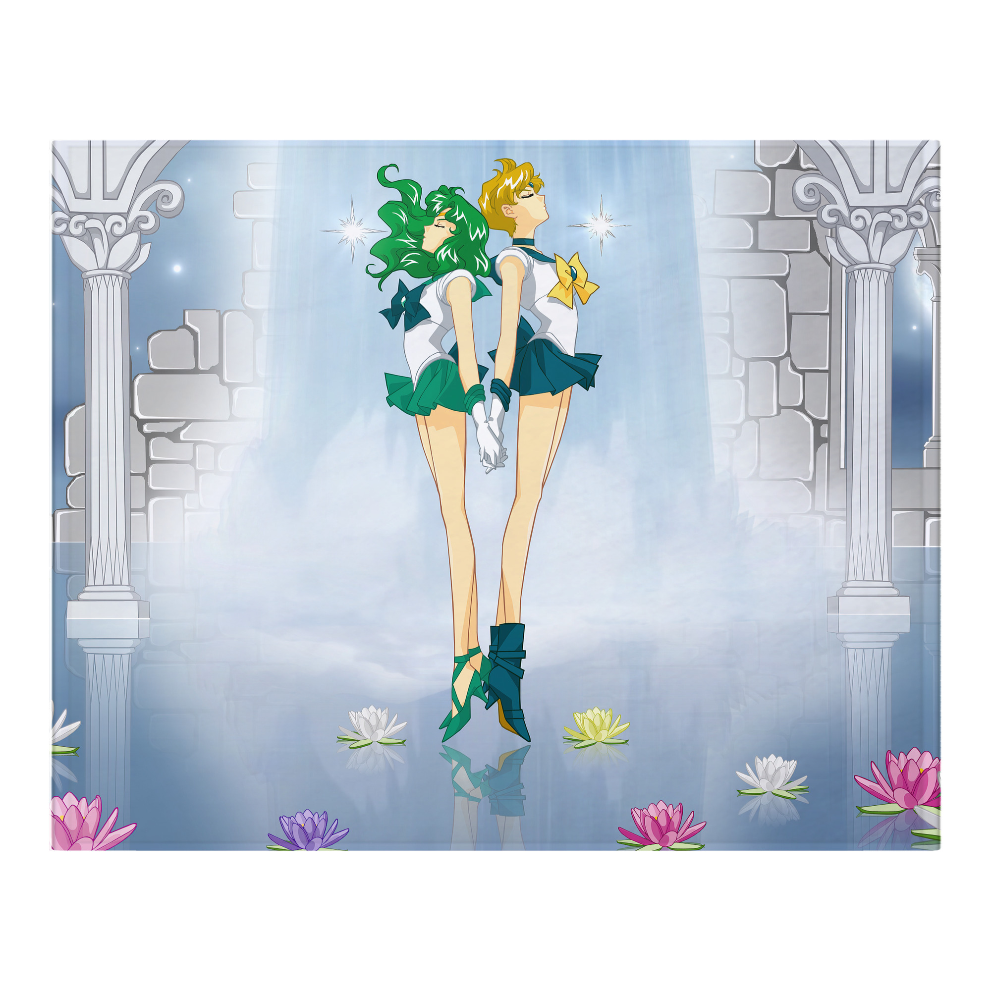 （画像用） 美少女戦士セーラームーン Sailor Moon フランネルブランケット・多サイズ対応（横型）