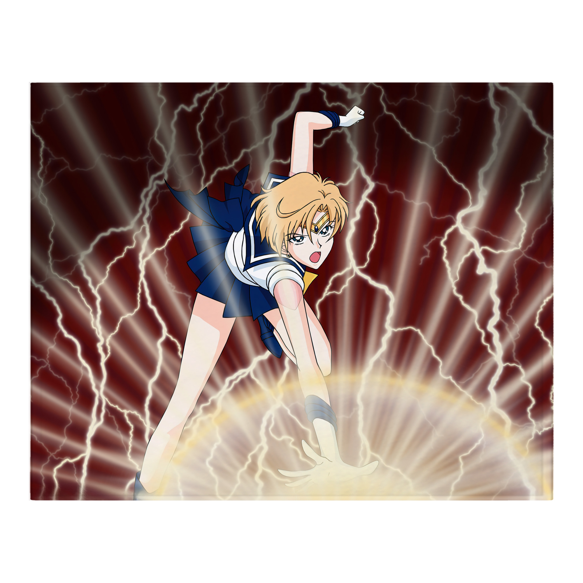 （画像用） 美少女戦士セーラームーン Sailor Moon フランネルブランケット・多サイズ対応（横型）