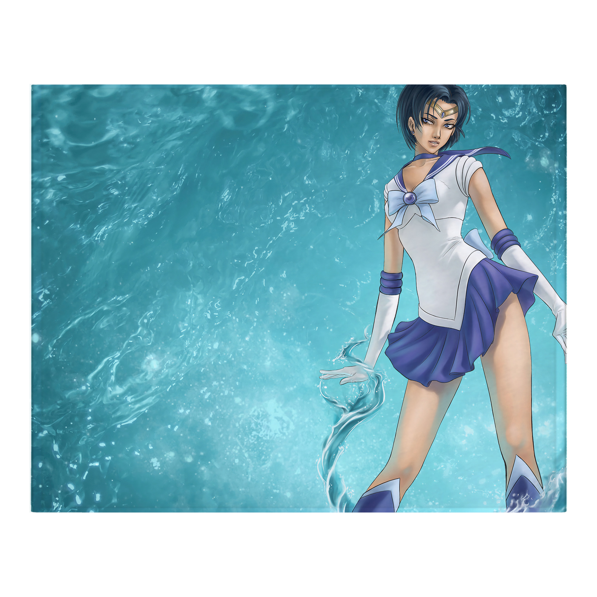 （画像用） 美少女戦士セーラームーン Sailor Moon フランネルブランケット・多サイズ対応（横型）