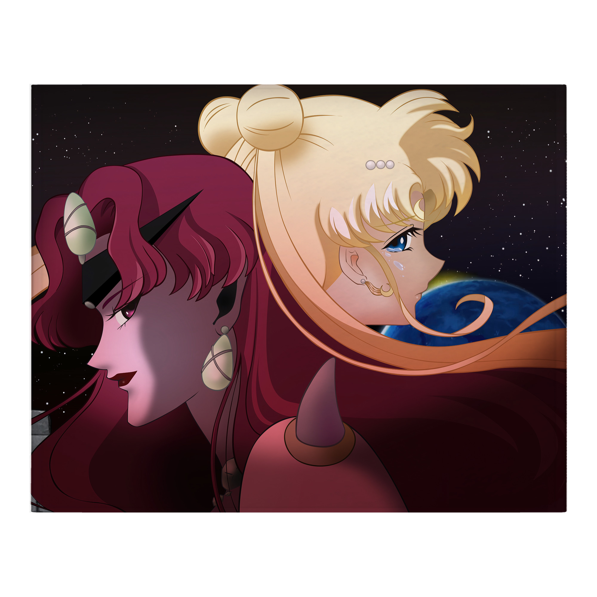 （画像用） 美少女戦士セーラームーン Sailor Moon フランネルブランケット・多サイズ対応（横型）