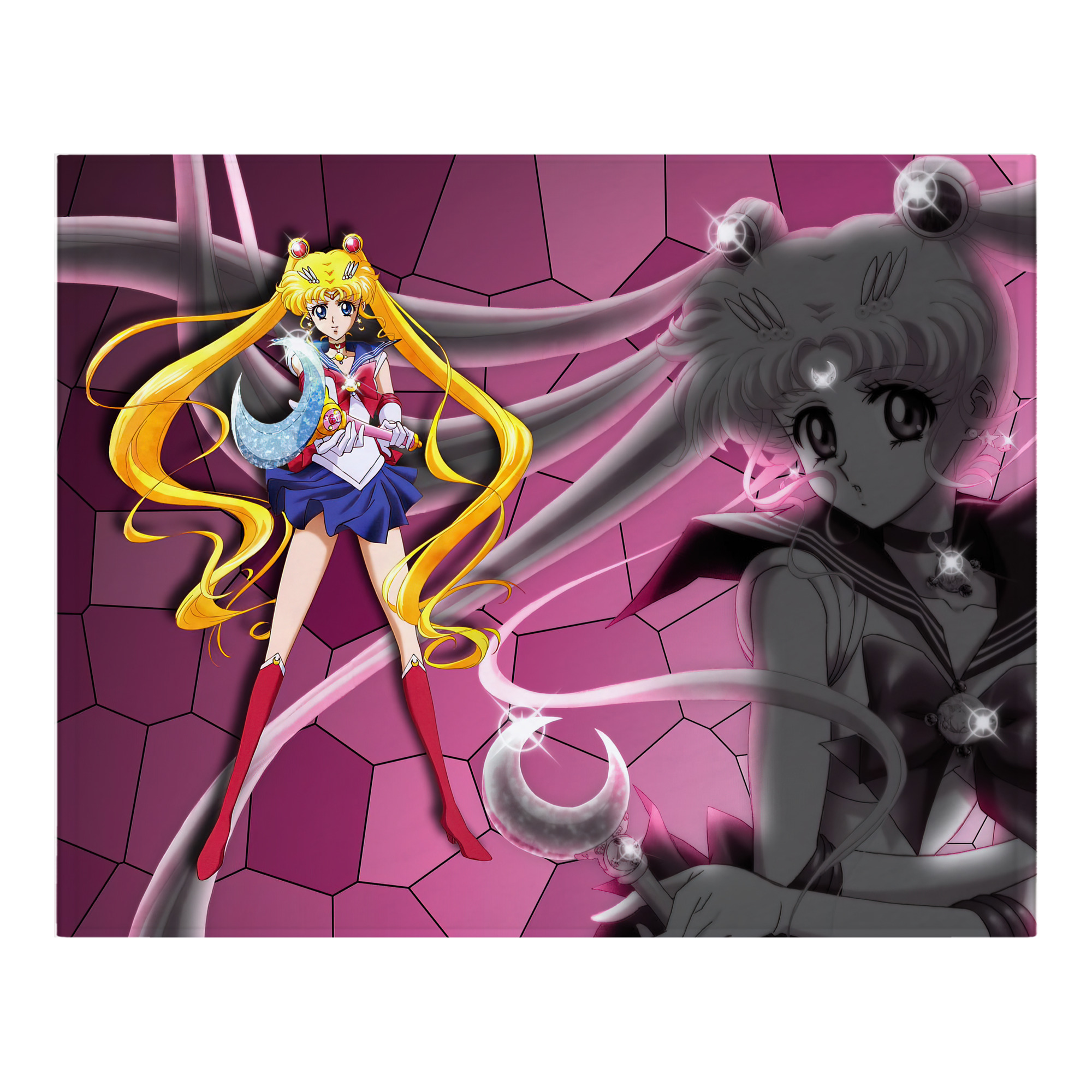 （画像用） 美少女戦士セーラームーン Sailor Moon フランネルブランケット・多サイズ対応（横型）