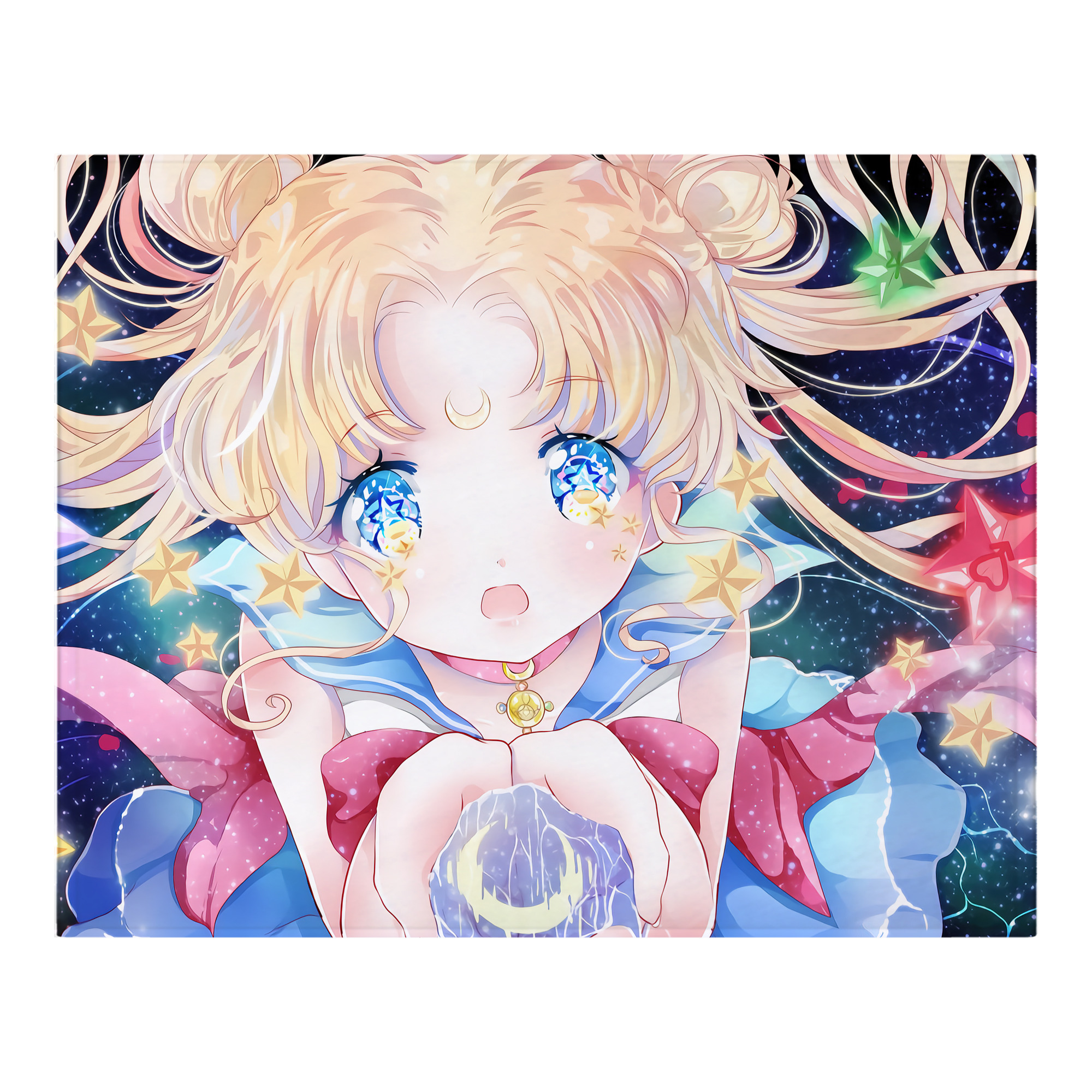 （画像用） 美少女戦士セーラームーン Sailor Moon フランネルブランケット・多サイズ対応（横型）