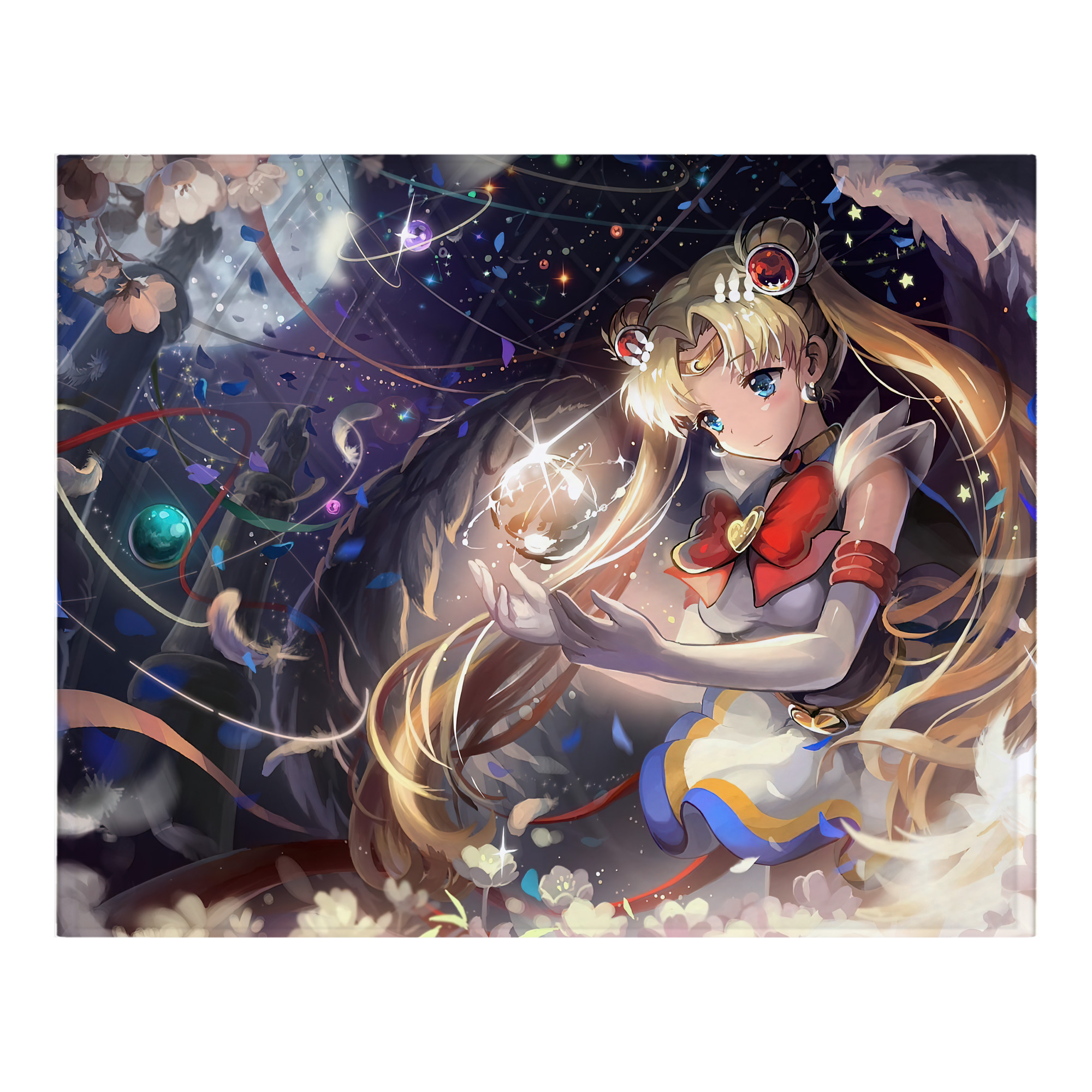 （画像用） 美少女戦士セーラームーン Sailor Moon フランネルブランケット・多サイズ対応（横型）