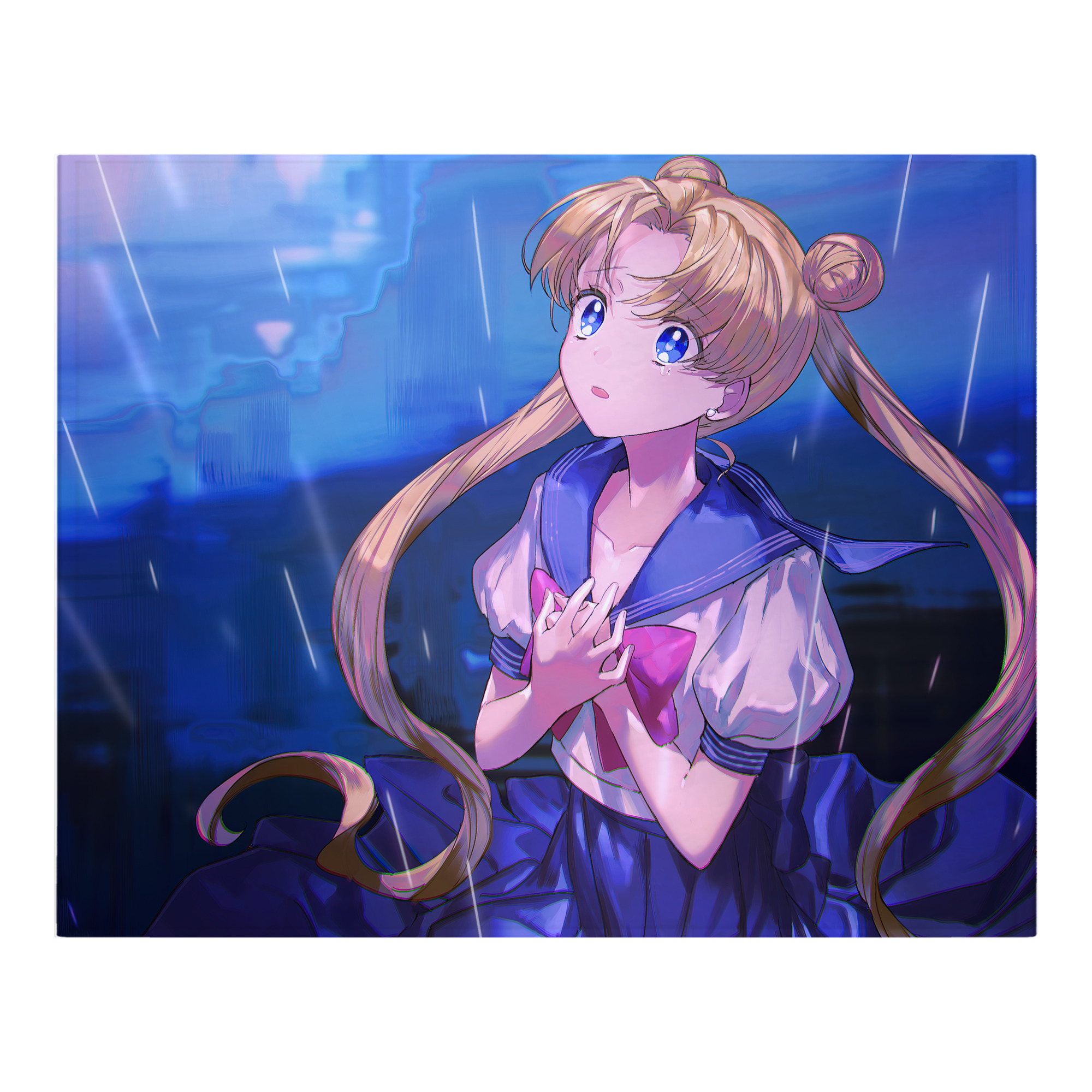 （画像用） 美少女戦士セーラームーン Sailor Moon フランネルブランケット・多サイズ対応（横型）
