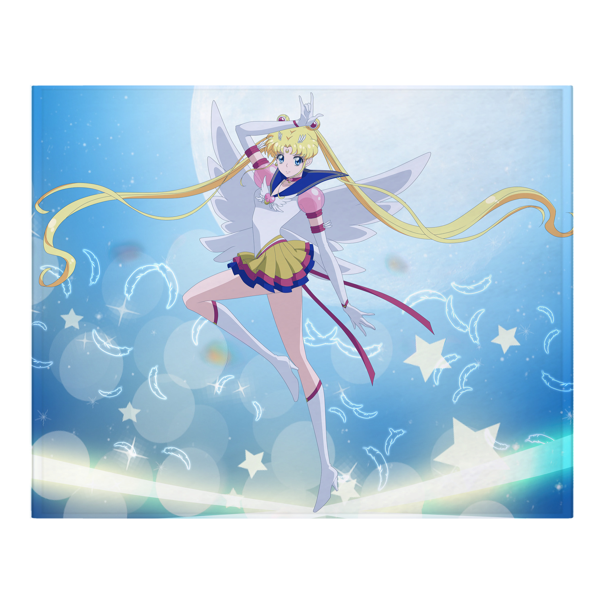 （画像用） 美少女戦士セーラームーン Sailor Moon フランネルブランケット・多サイズ対応（横型）