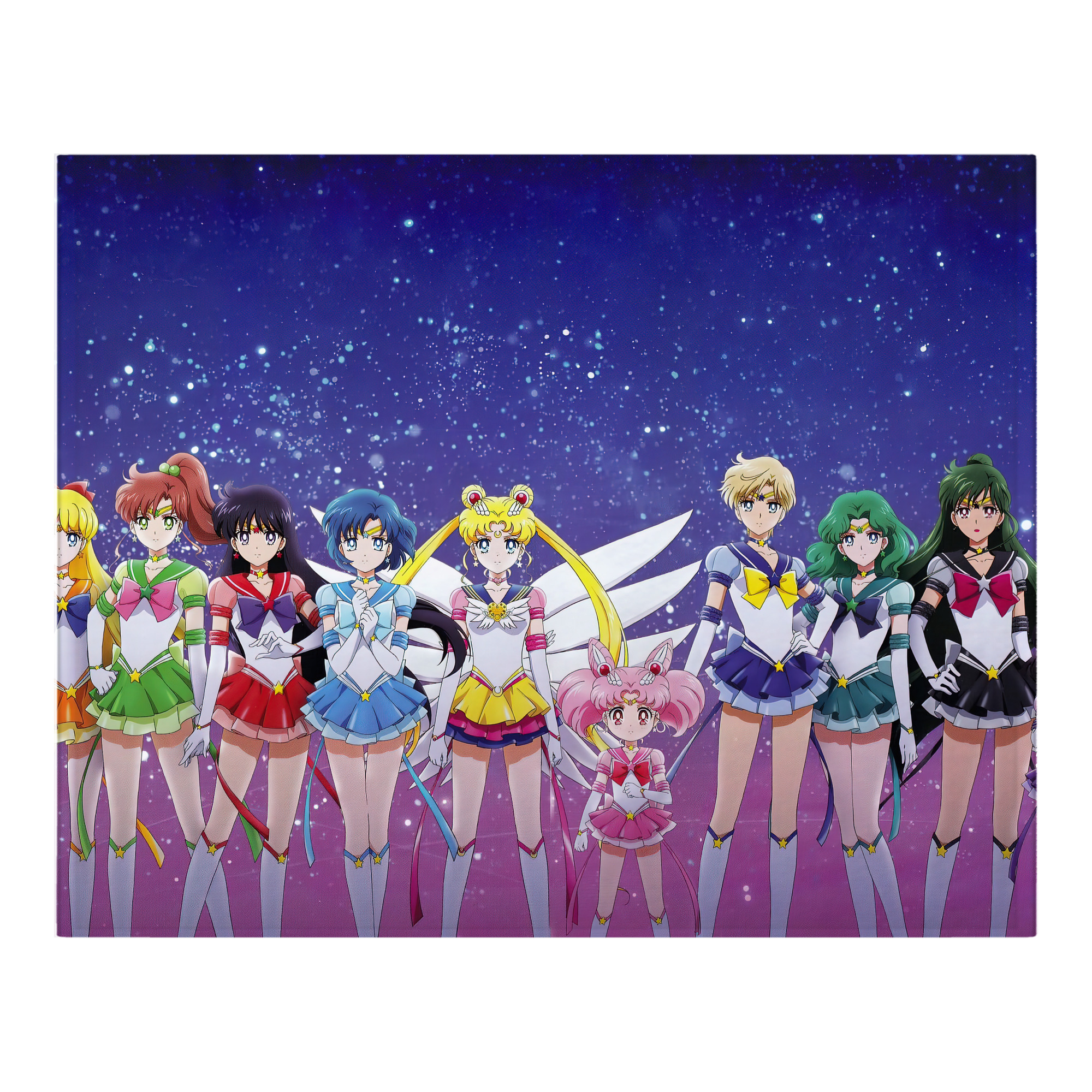 （画像用） 美少女戦士セーラームーン Sailor Moon フランネルブランケット・多サイズ対応（横型）