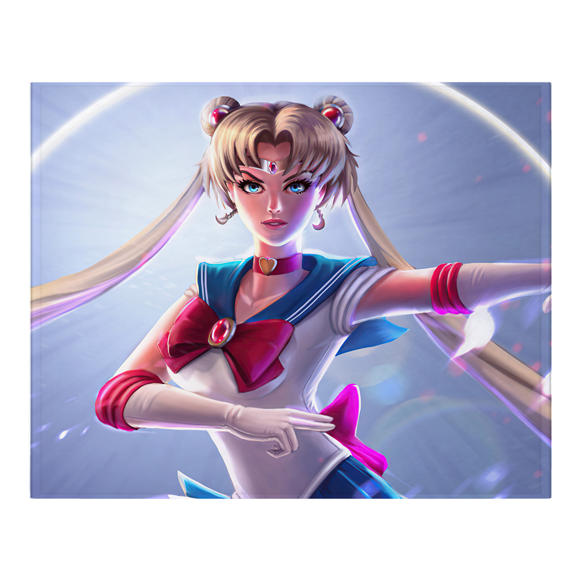 （画像用） 美少女戦士セーラームーン Sailor Moon フランネルブランケット・多サイズ対応（横型）