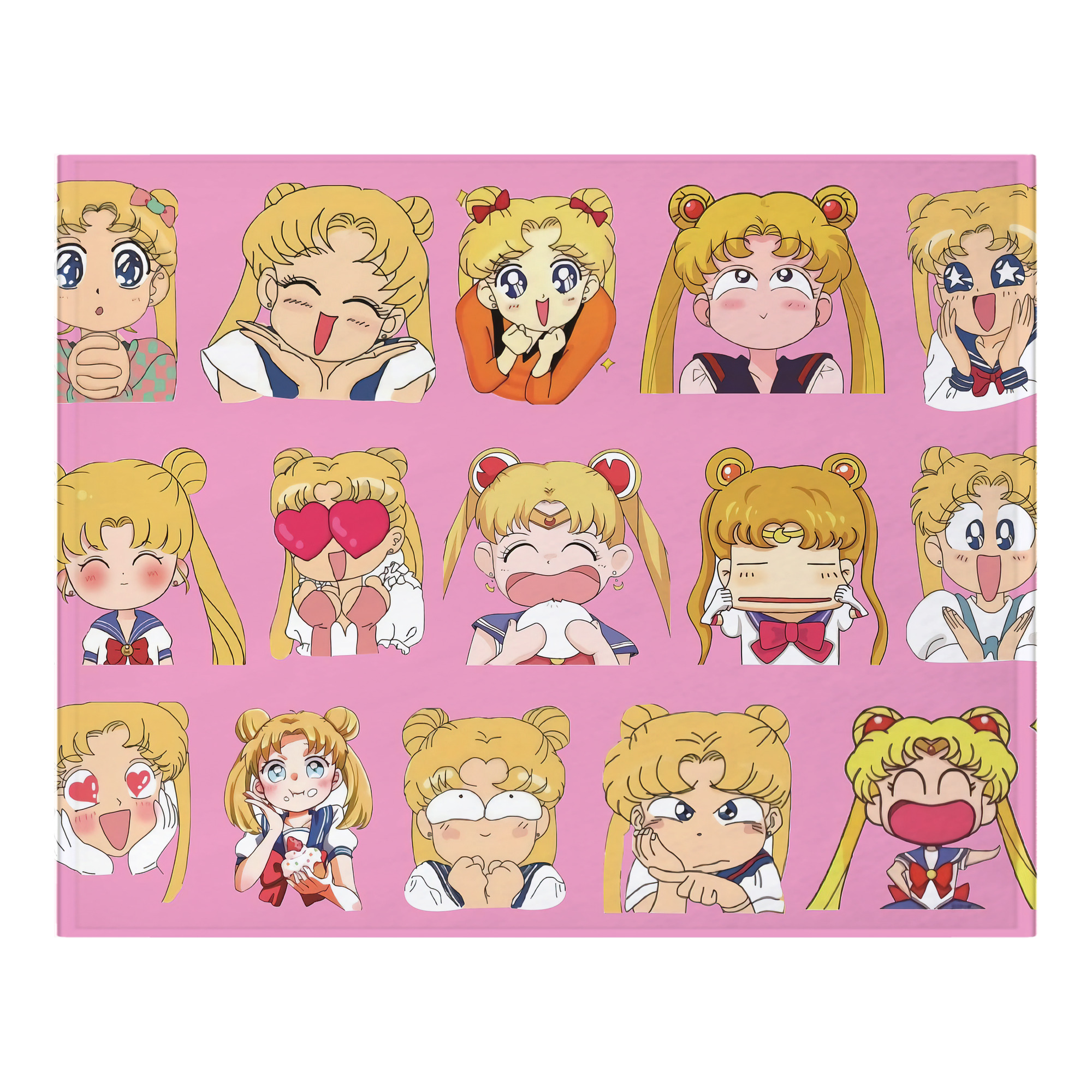 （画像用） 美少女戦士セーラームーン Sailor Moon フランネルブランケット・多サイズ対応（横型）