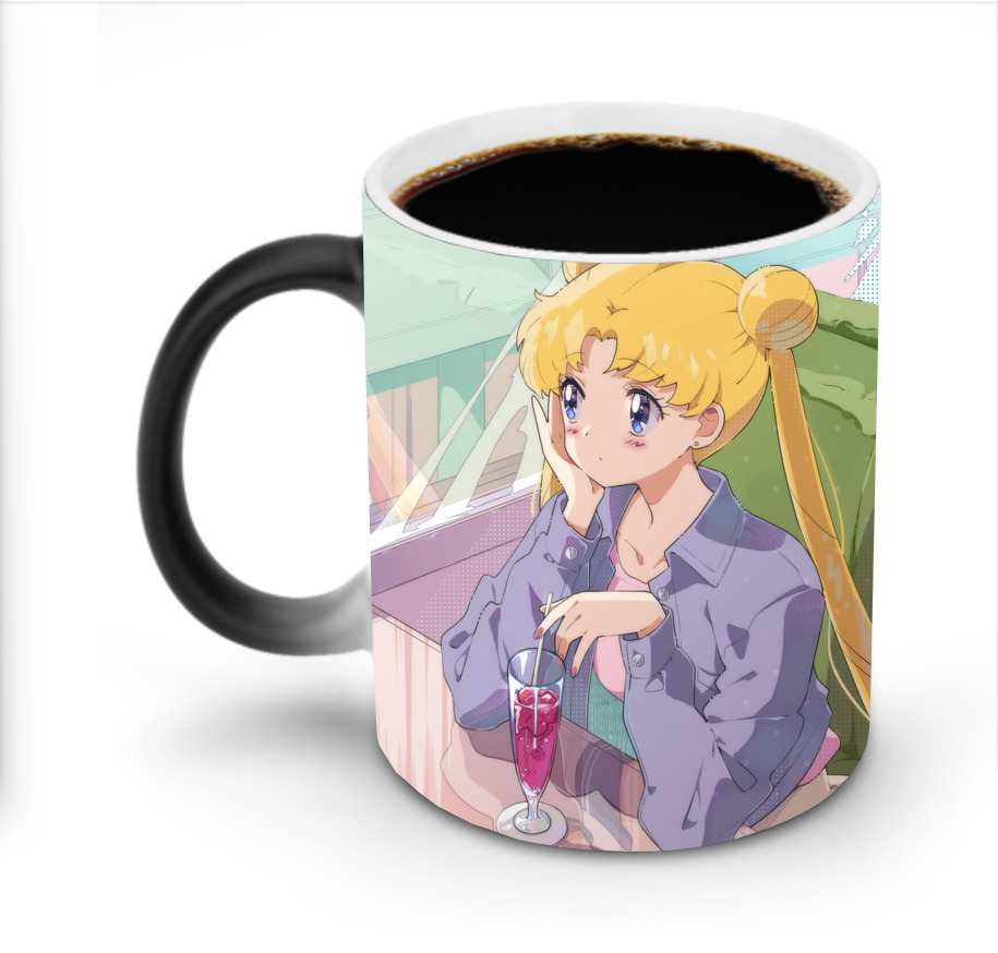 （画像用） 美少女戦士セーラームーン Sailor Moon 温度変色マグカップ