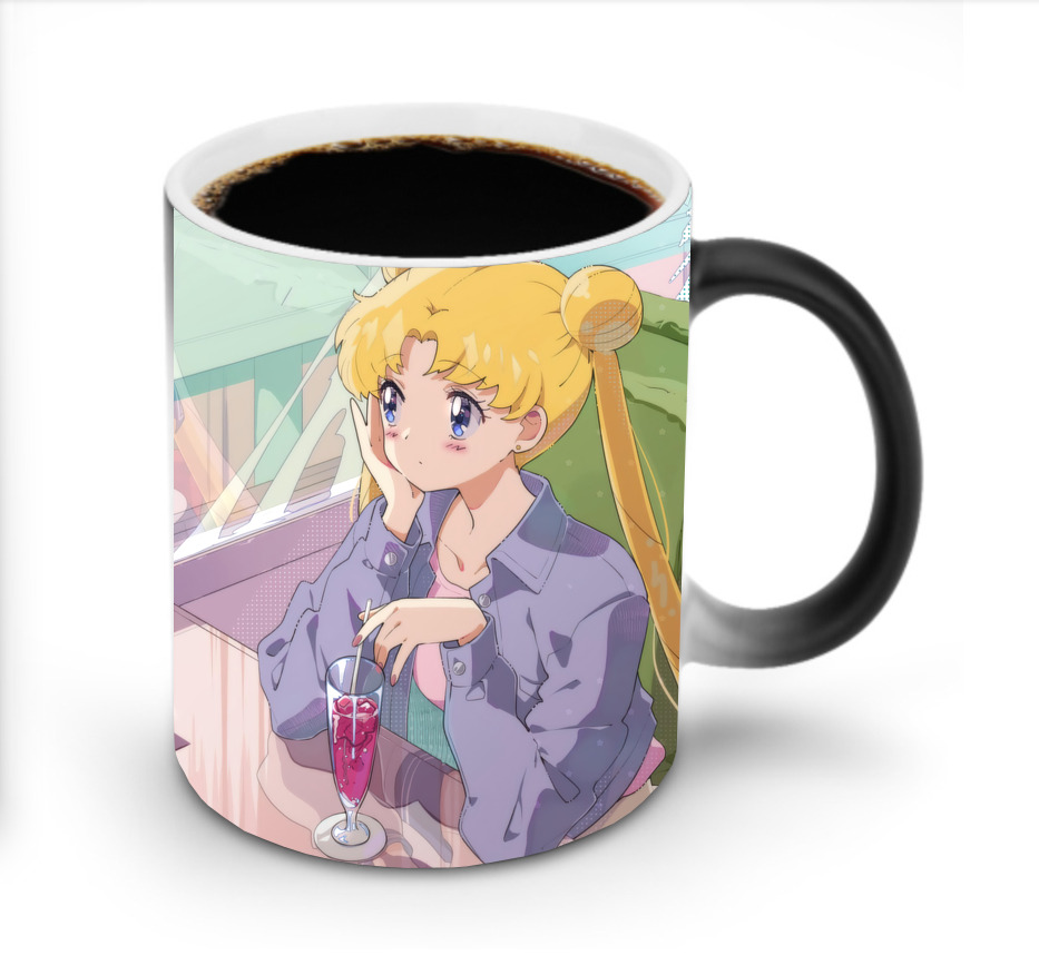 （画像用） 美少女戦士セーラームーン Sailor Moon 温度変色マグカップ