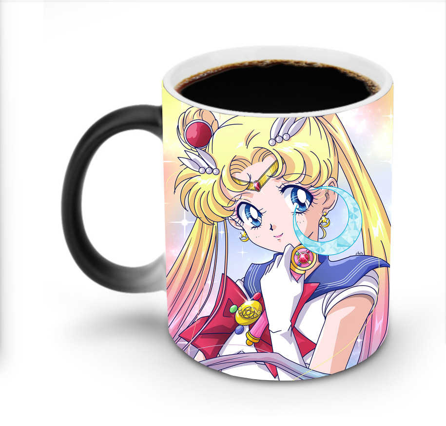 （画像用） 美少女戦士セーラームーン Sailor Moon 温度変色マグカップ