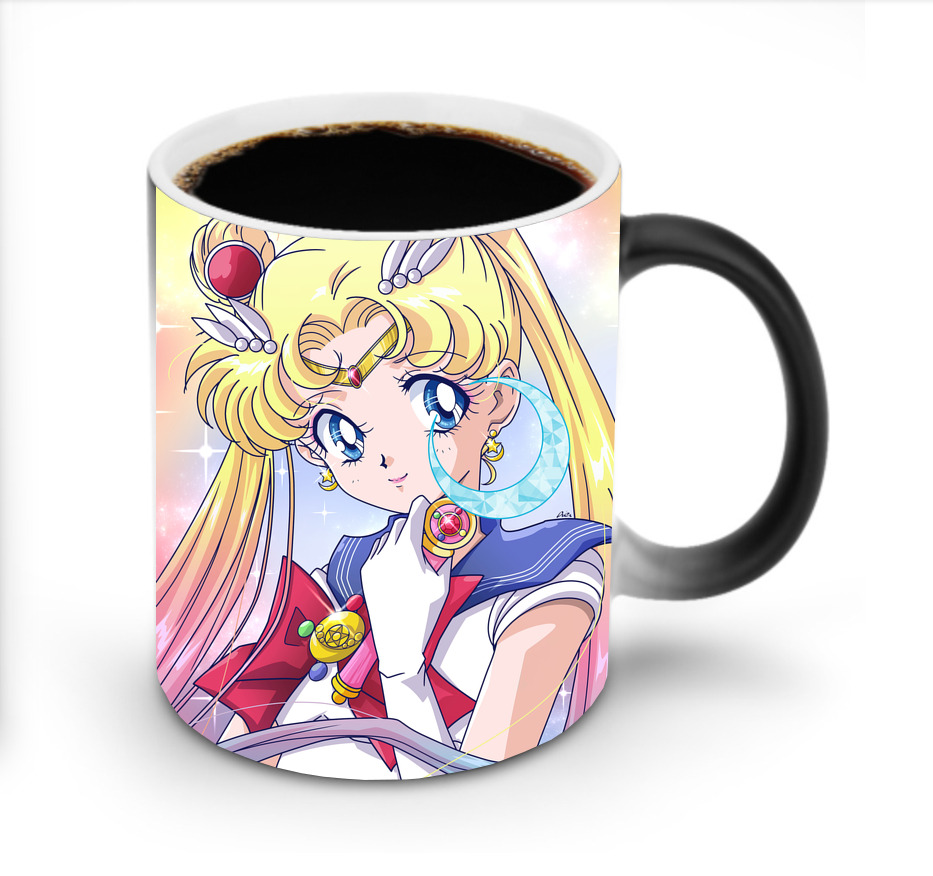 （画像用） 美少女戦士セーラームーン Sailor Moon 温度変色マグカップ