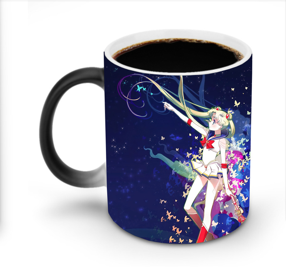 （画像用） 美少女戦士セーラームーン Sailor Moon 温度変色マグカップ
