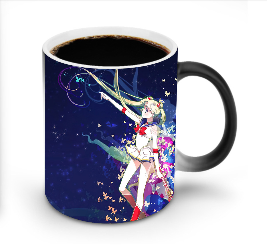 （画像用） 美少女戦士セーラームーン Sailor Moon 温度変色マグカップ