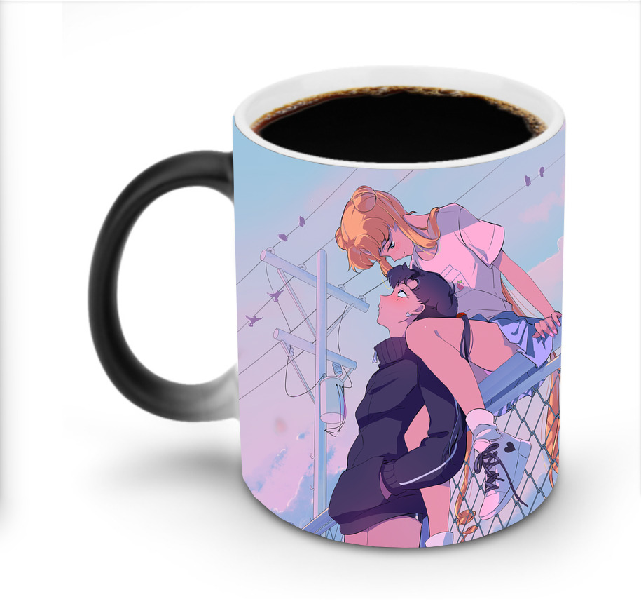 （画像用） 美少女戦士セーラームーン Sailor Moon 温度変色マグカップ