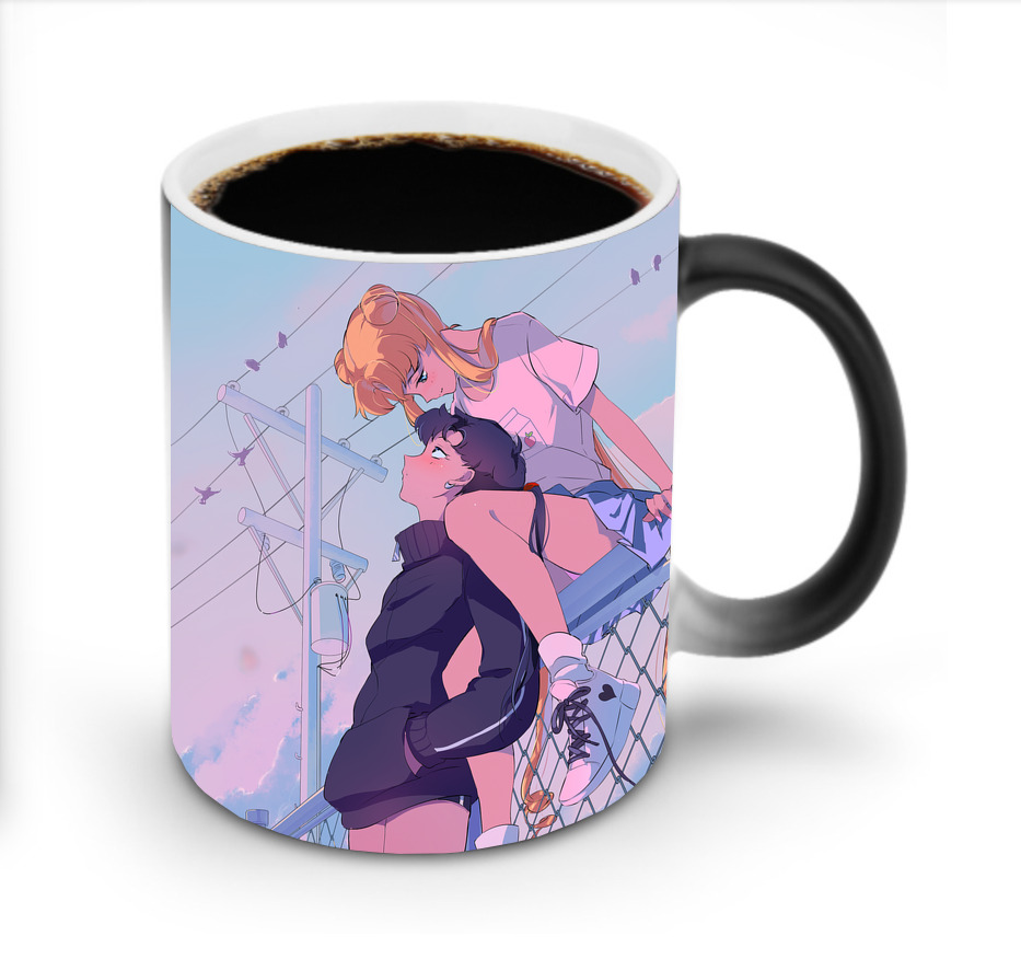 （画像用） 美少女戦士セーラームーン Sailor Moon 温度変色マグカップ