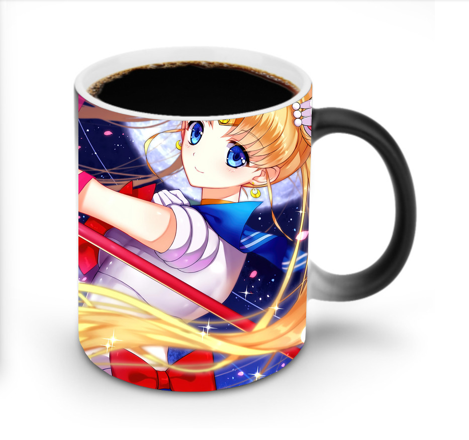 （画像用） 美少女戦士セーラームーン Sailor Moon 温度変色マグカップ