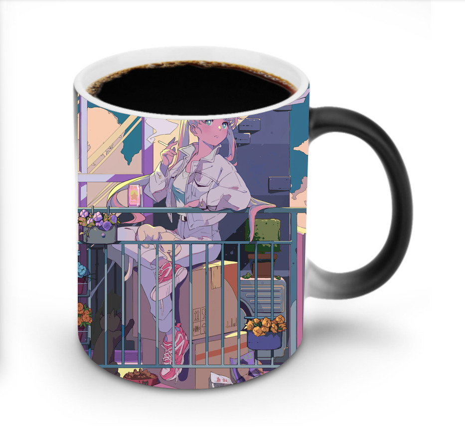 （画像用） 美少女戦士セーラームーン Sailor Moon 温度変色マグカップ