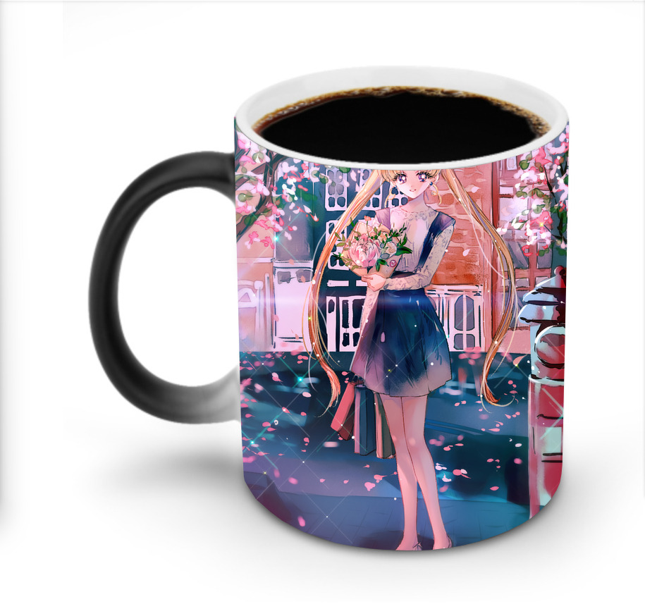 （画像用） 美少女戦士セーラームーン Sailor Moon 温度変色マグカップ