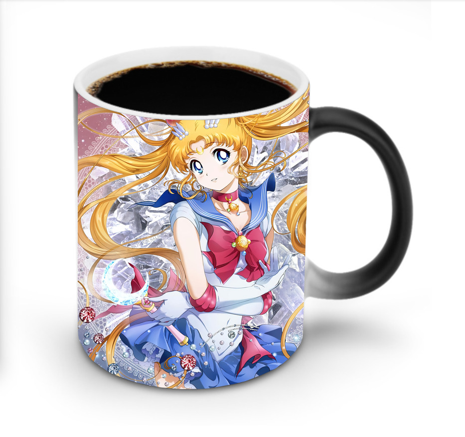 （画像用） 美少女戦士セーラームーン Sailor Moon 温度変色マグカップ