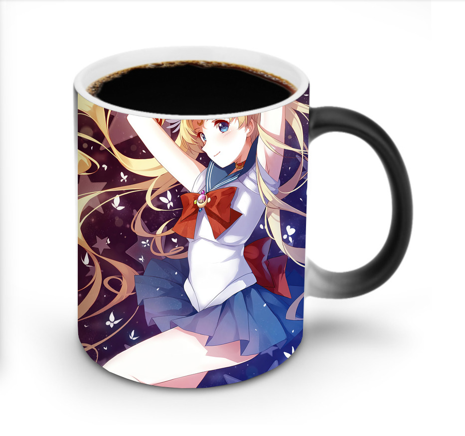 （画像用） 美少女戦士セーラームーン Sailor Moon 温度変色マグカップ