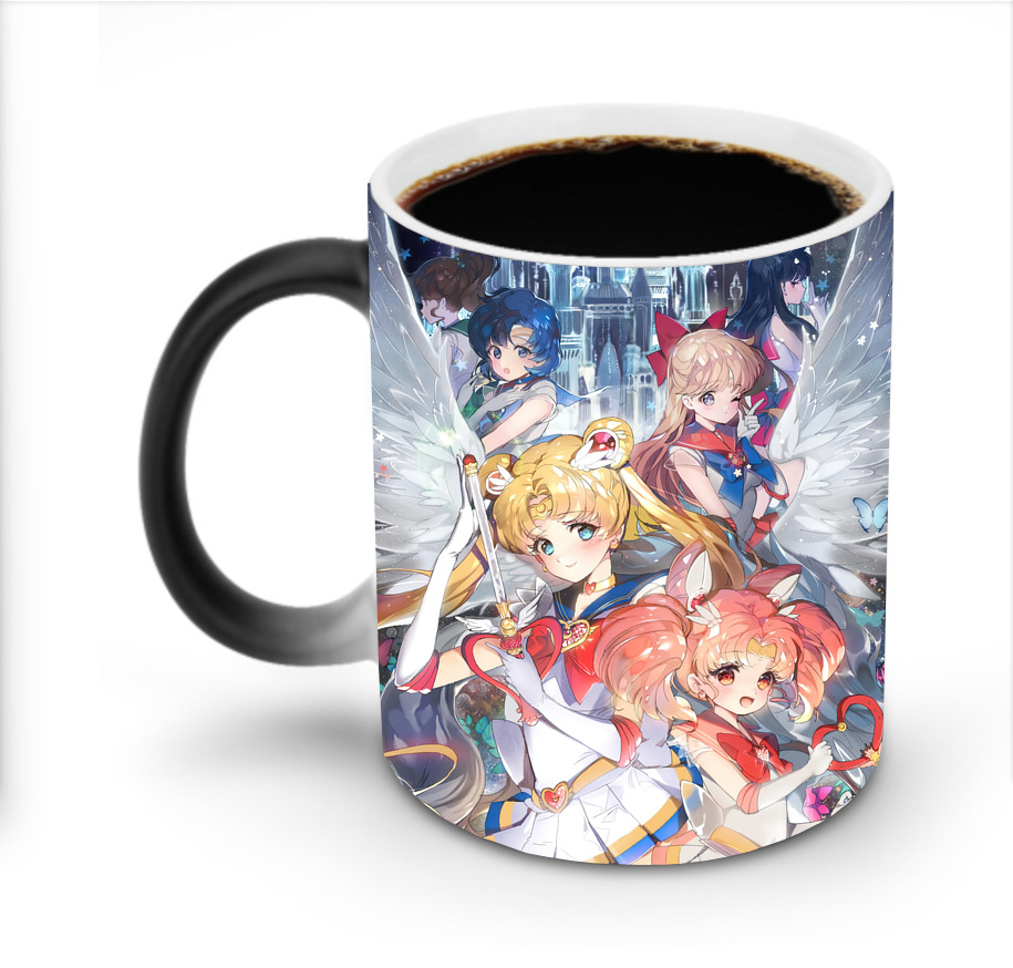 （画像用） 美少女戦士セーラームーン Sailor Moon 温度変色マグカップ