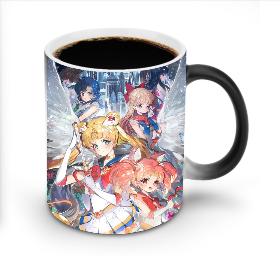 （画像用） 美少女戦士セーラームーン Sailor Moon 温度変色マグカップ