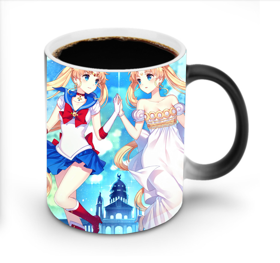 （画像用） 美少女戦士セーラームーン Sailor Moon 温度変色マグカップ