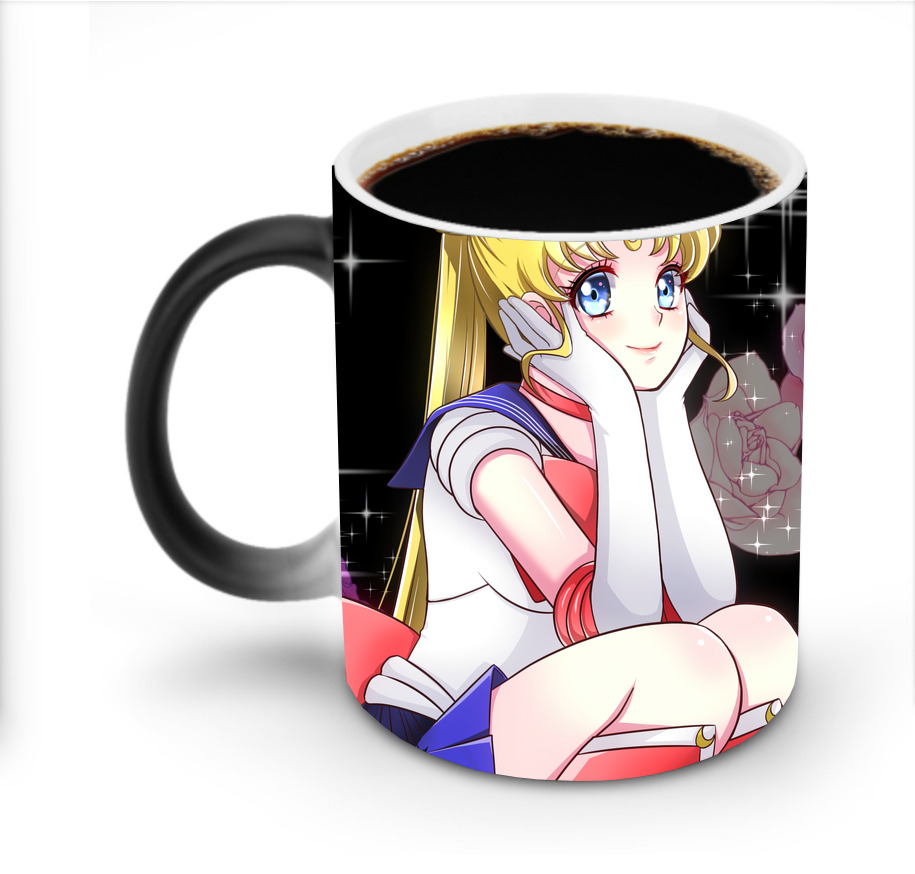 （画像用） 美少女戦士セーラームーン Sailor Moon 温度変色マグカップ