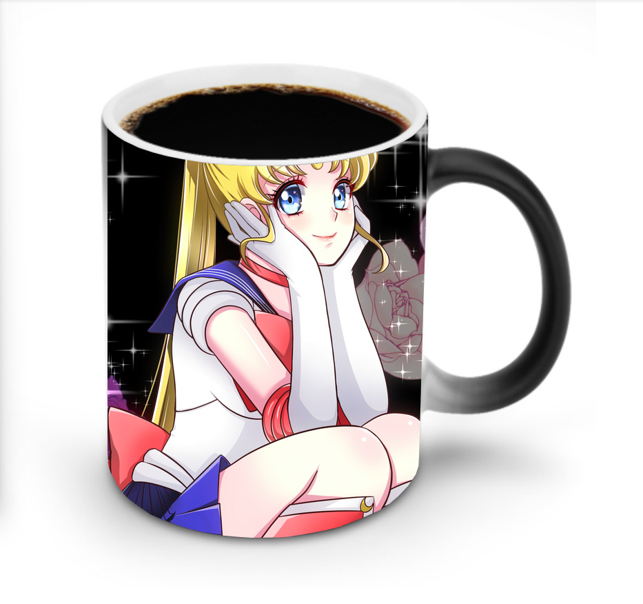 （画像用） 美少女戦士セーラームーン Sailor Moon 温度変色マグカップ