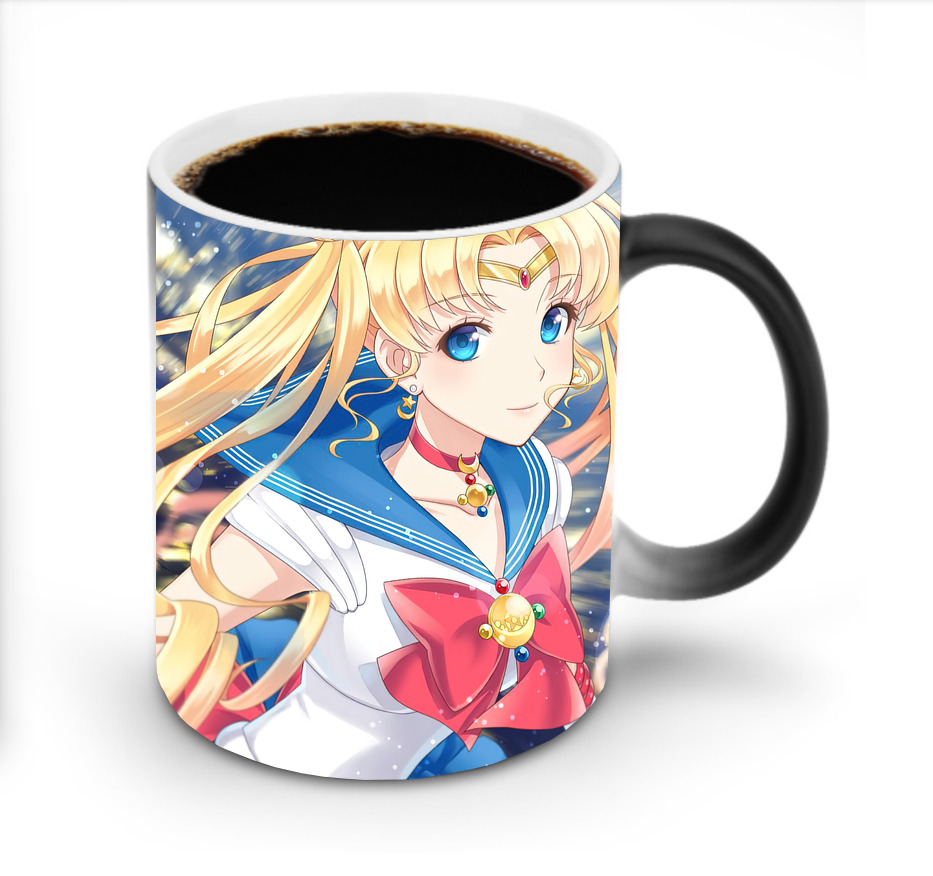 （画像用） 美少女戦士セーラームーン Sailor Moon 温度変色マグカップ