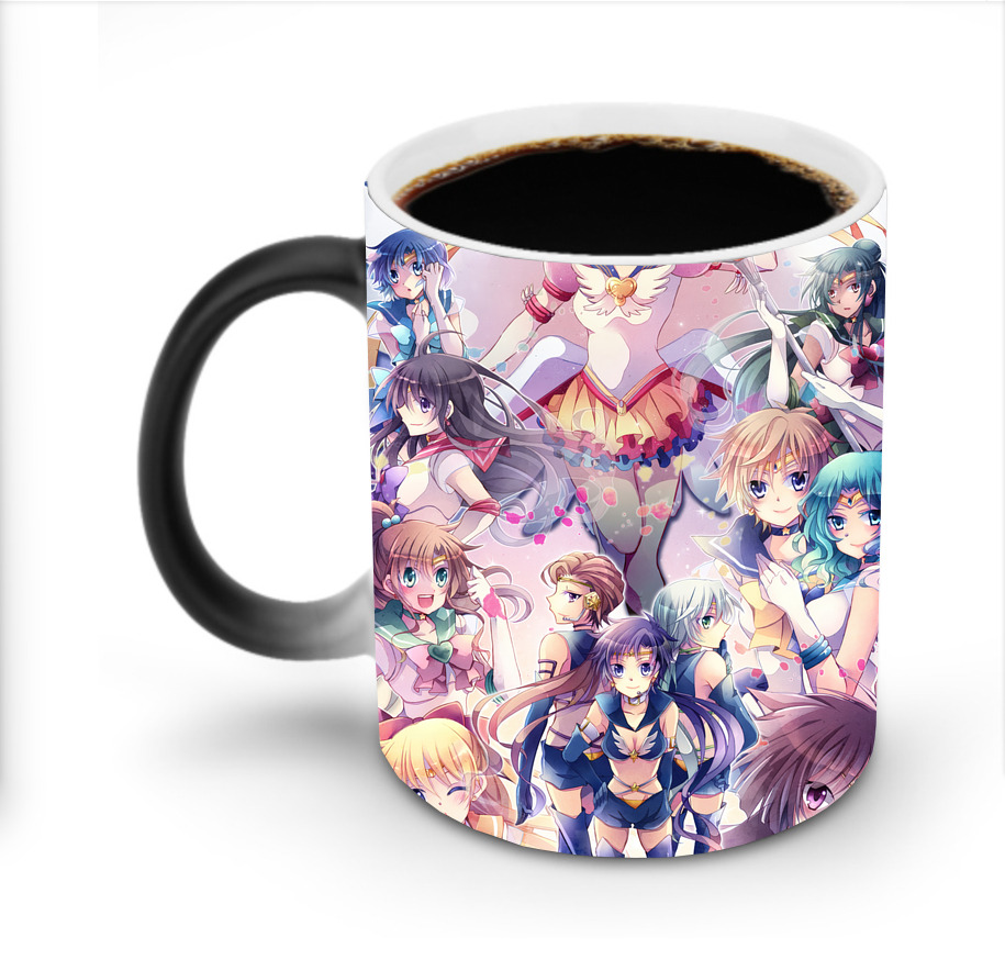 （画像用） 美少女戦士セーラームーン Sailor Moon 温度変色マグカップ