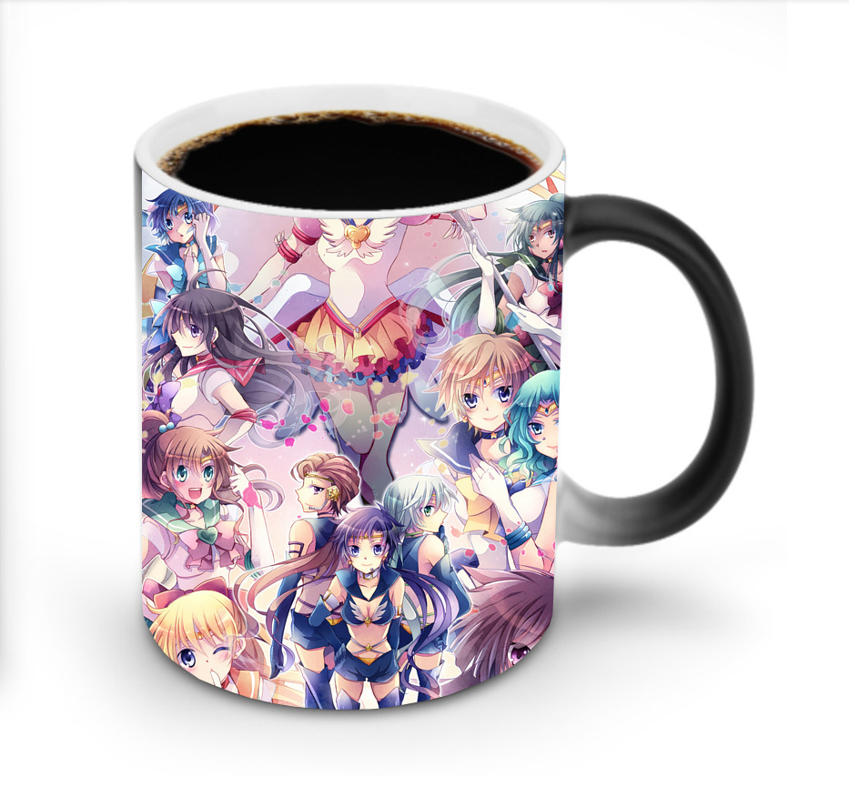 （画像用） 美少女戦士セーラームーン Sailor Moon 温度変色マグカップ