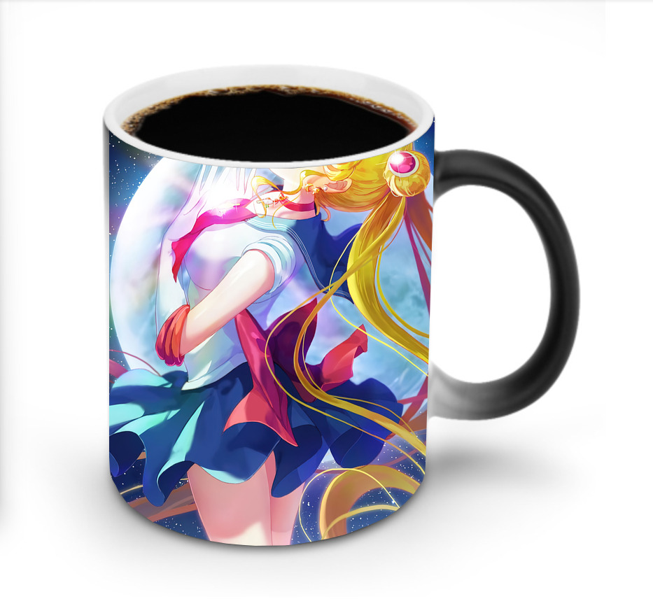 （画像用） 美少女戦士セーラームーン Sailor Moon 温度変色マグカップ