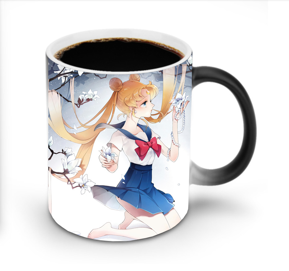 （画像用） 美少女戦士セーラームーン Sailor Moon 温度変色マグカップ