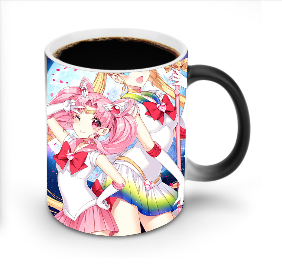 （画像用） 美少女戦士セーラームーン Sailor Moon 温度変色マグカップ