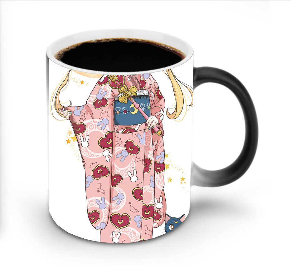 （画像用） 美少女戦士セーラームーン Sailor Moon 温度変色マグカップ